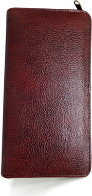 

Ashwood Men Casual Maroon Genuine Leather Document Holder(14 Card Slots)