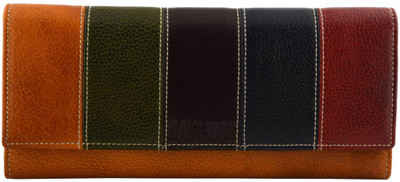 

Gawjuss Men Casual Multicolor Genuine Leather Wallet(16 Card Slots), Multicolour