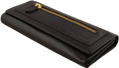 

Gawjuss Women Casual Brown Genuine Leather Wallet(17 Card Slots), Multicolour