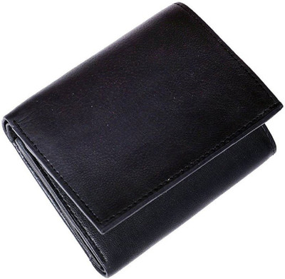 

Wildantler Men Casual Black Genuine Leather Wallet(6 Card Slots)