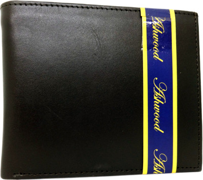 

Ashwood Men Casual Black Genuine Leather Wallet(7 Card Slots)