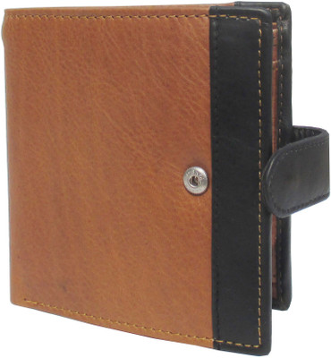 

Zubron Men Casual Brown, Black Genuine Leather Wallet(8 Card Slots), Tan blk017