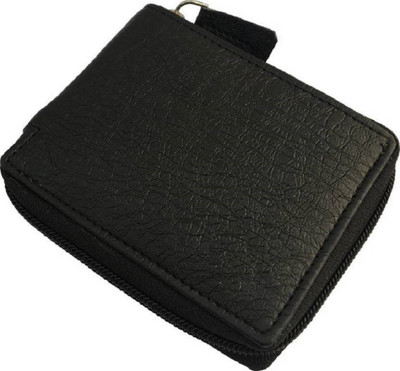 

Wildantler Men Casual Black Artificial Leather Wallet(6 Card Slots)