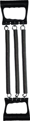 

HIRNOTS Chest Expander 3 Spring (Pure Steel Springs with Heavy Quality Plastic Handles) Ab Exerciser(Black)
