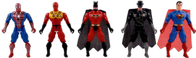 

QUINERGYS ® Special Edition Avengers Super Hero Set Action Figure Toys(Multicolor)