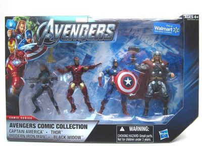 

QUINERGYS ® Exclusive 4 Pack-The Avengers Exclusive Comic Collection 4-Pack(Multicolor)