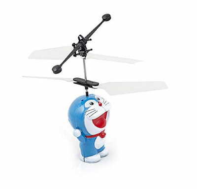 

QUINERGYS ™ Doraemon Hand Controlled Ufo Cum Helicopter(Blue)