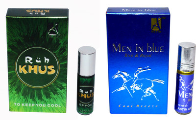 

Astin Khus and Blue for Men special UAE Edition Perfume - 12 ml(For Men & Women)