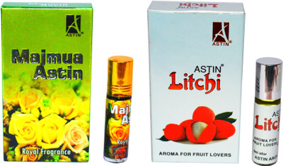 

Astin Majmua Haji and Litchi Fruity Special UAE Edition Floral Attar(Floral)