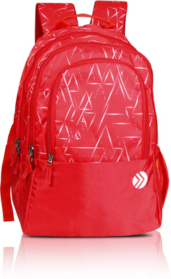 

Optima Multi Zipper 28.0 L Laptop Backpack(Red)