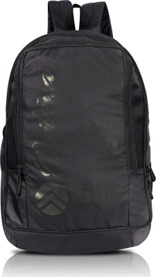 

Optima Multi Zipper 28.0 L Laptop Backpack(Black)