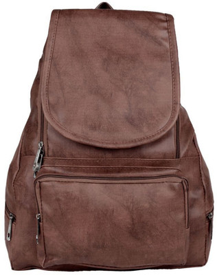 

View Bags School Bag, Collage , Traveling, casual, party. 15 L Backpack(Brown)