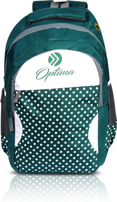 

Optima Multi Zipper 28.0 L Laptop Backpack(Green)