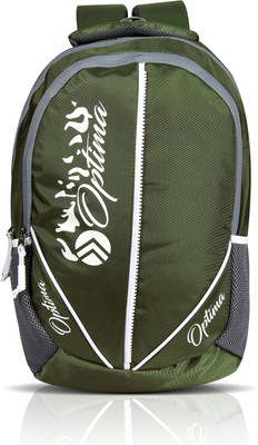 Optima Multi Zipper 28.0 L Laptop Backpack(Green)