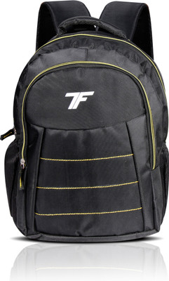 

Fashion Track Laptop Backpack 26.0 L Laptop Backpack(Black), Yellow