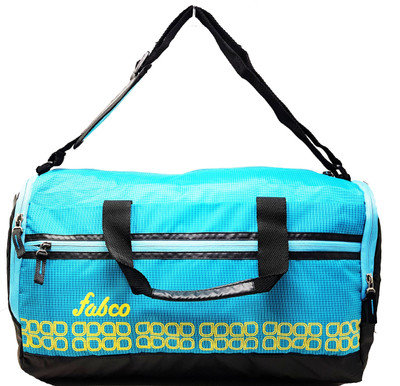 

FBI-Fabco Gym Bag Duffel Bag Waterproof Multipurpose Bag(Light Blue, 15 L)