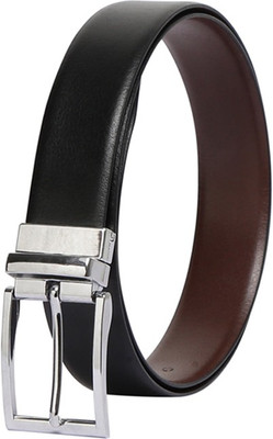 

Chisel Men Formal Black Genuine Leather Reversible Belt