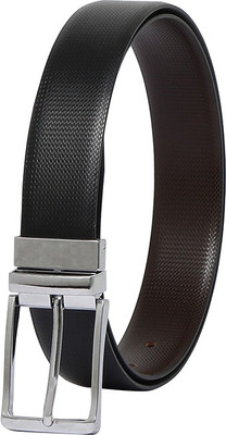 

Chisel Men Formal Black Artificial Leather Reversible Belt