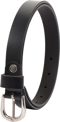

Chisel Women Casual Black Genuine Leather Belt