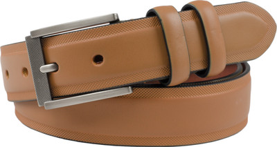 

Bacchus Men Casual Tan Genuine Leather Belt