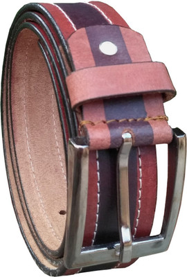 

Tamanna Men Casual, Party, Formal Brown Genuine Leather Reversible Belt, Brown;dark brown