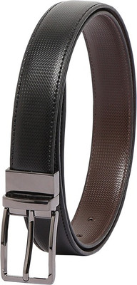 

Chisel Men Formal Black Artificial Leather Reversible Belt
