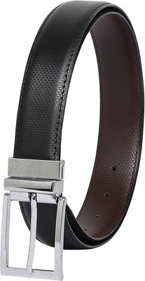 

Chisel Men Formal Black Artificial Leather Reversible Belt