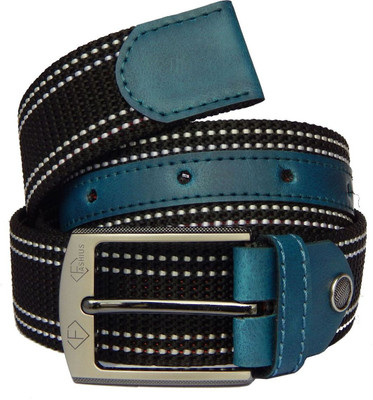 

Fashius Men Casual Black, Blue Canvas Belt, Multicolor