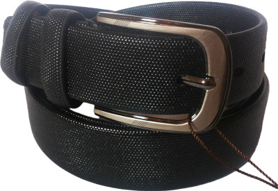 

JDGEE Men Party Black Artificial Leather Belt