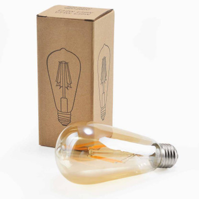 PR Prashant 200 W Basic Standard SmartGlo Flouroscent Bulb(Gold)