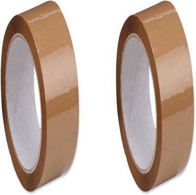 

AutoVHPR Single Sided HandHeld Brown Tape One Inch Wide 100 Meters Long (Manual)(Set of 2, Brown)