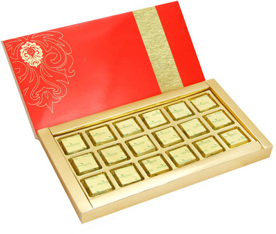 

Ghasitaram Gifts Sugafree Chocolates Royal 18 pcs Assorted Sugafree Chocolate Box Brittles(Pack of 2, 270 g)