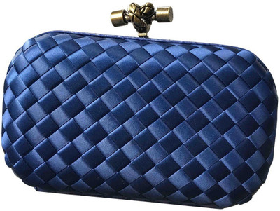 

Niryat international Party Blue Clutch
