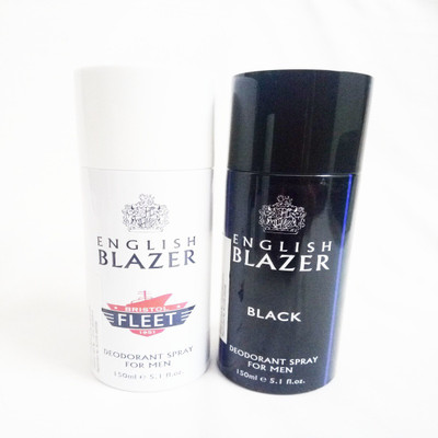 

ENGLISH BLAZER FLEET AND BLACK Deodorant Spray - For Men(300 ml, Pack of 2)