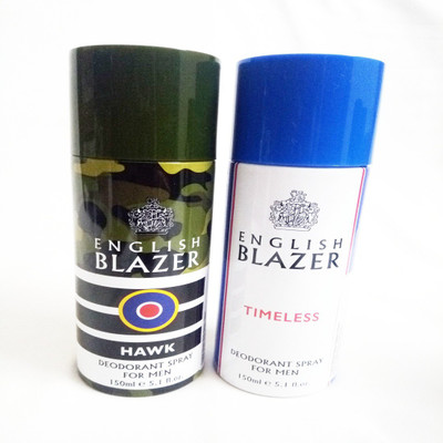 

ENGLISH BLAZER HAWK AND TIMELESS Deodorant Spray - For Men(300 ml, Pack of 2)