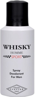 

Evaflor Whisky Homme Sport Deodorant Spray - For Men(150 ml)