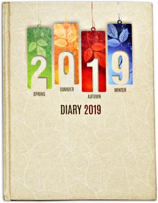 

Global Diaries Book-size Diary('4 Seasons' Executive New Year '2019' Diary, Multicolor)