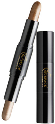 

NiceFace Double Heads Eye Shadow Stick Glitter Concealer Pen Waterproof Eye Shadow Pencil Easy To Wear Eyes Makeup, Soft and highly pigmented formula helps to create endless eye makeup. 5 ml(Coral Chocolate, Brownish)