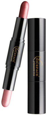 

NiceFace Double Heads Eye Shadow Stick Glitter Concealer Pen Waterproof Eye Shadow Pencil Easy To Wear Eyes Makeup, Soft and highly pigmented formula helps to create endless eye makeup. 5 ml(Red, Pink)