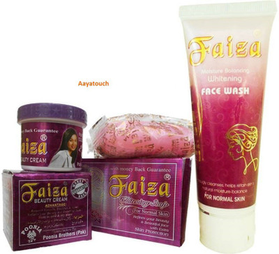 

Aayatouch Riya Touch Faiza Beauty Cream, Whitening Soap & Face Wash (50 g)(50 g)