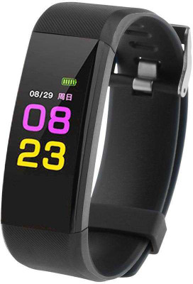 

fiado charge fit sports band activity tracker with heart rate moniter Fitness Band(Black)