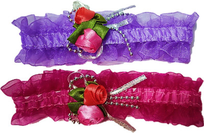 

Proplady BHBFC_04_PP1 Head Band, Hair Band, Hair Accessory Set(Pink, Purple)
