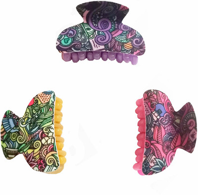 

Poojara Hair Clutcher Hair Clip(Multicolor)