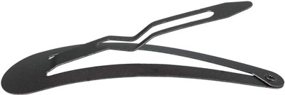 

Gadget Zone Daily Use Black Tick Tack Pin, Set of 12 Pins Tic Tac Clip(Black)