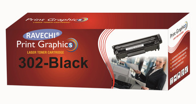 

Ravechi 302 Black Single Color Ink Toner(Black)