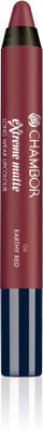 

Chambor Extreme Matte Long Wear Lip Colour(Earthy Red 06, 2.8 g)
