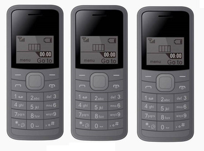 I Kall K73 Pack of Three Mobiles(Grey) (I Kall) Bengaluru Buy Online