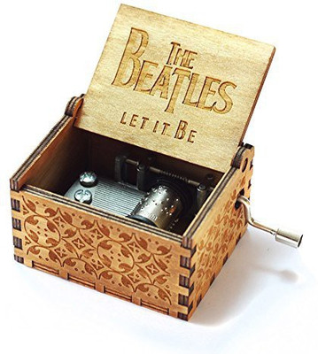 

MG traders Pi² The Beatles Let it Be Music Box Mechanism Wooden Music Box Music Box