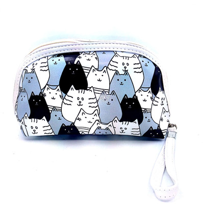 VEGAINTER pancile pouch pancile box Art Artificial Leather Pencil Boxes(Set of 2, White)
