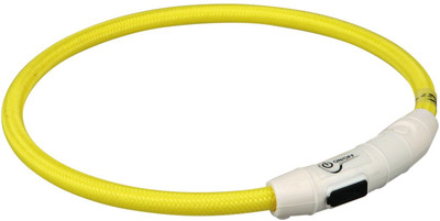 

Trixie Plain Dog Collar Charm(Yellow, Round)